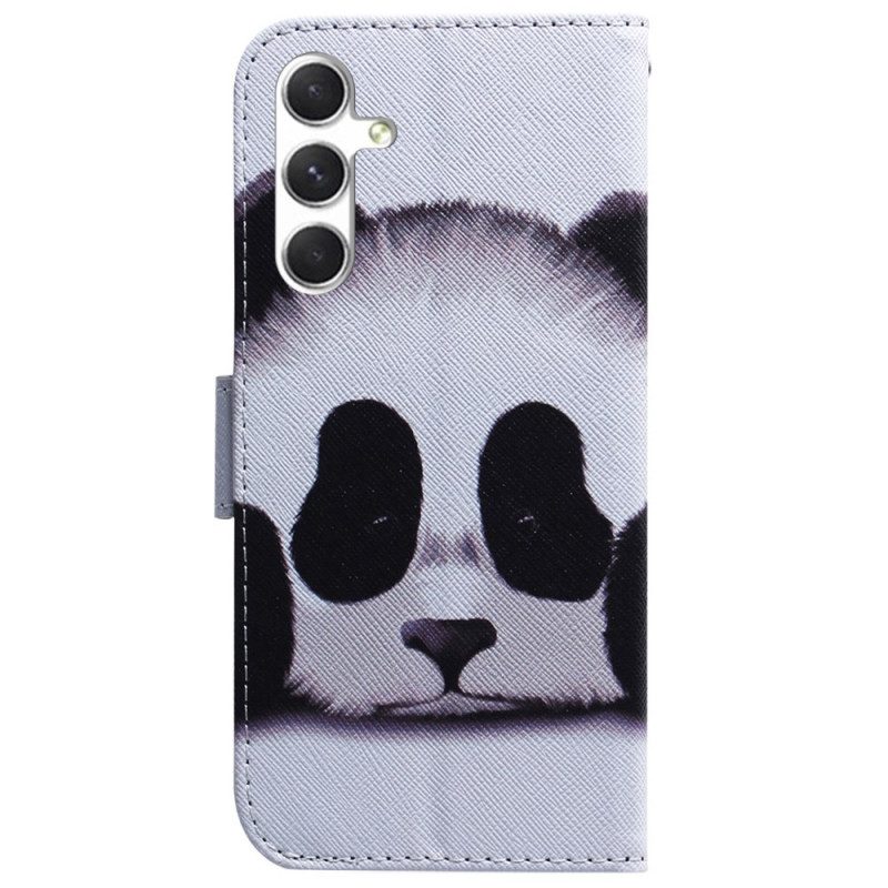 Leren Hoesje Samsung Galaxy S24 Plus 5g Panda