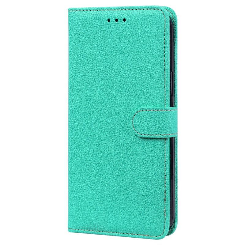 Leren Hoesje Voor Samsung Galaxy S24 Plus 5g Litchi-textuur