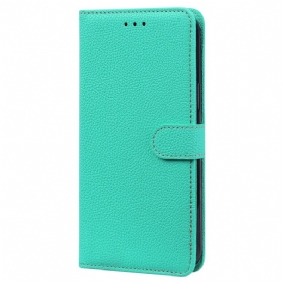 Leren Hoesje Voor Samsung Galaxy S24 Plus 5g Litchi-textuur