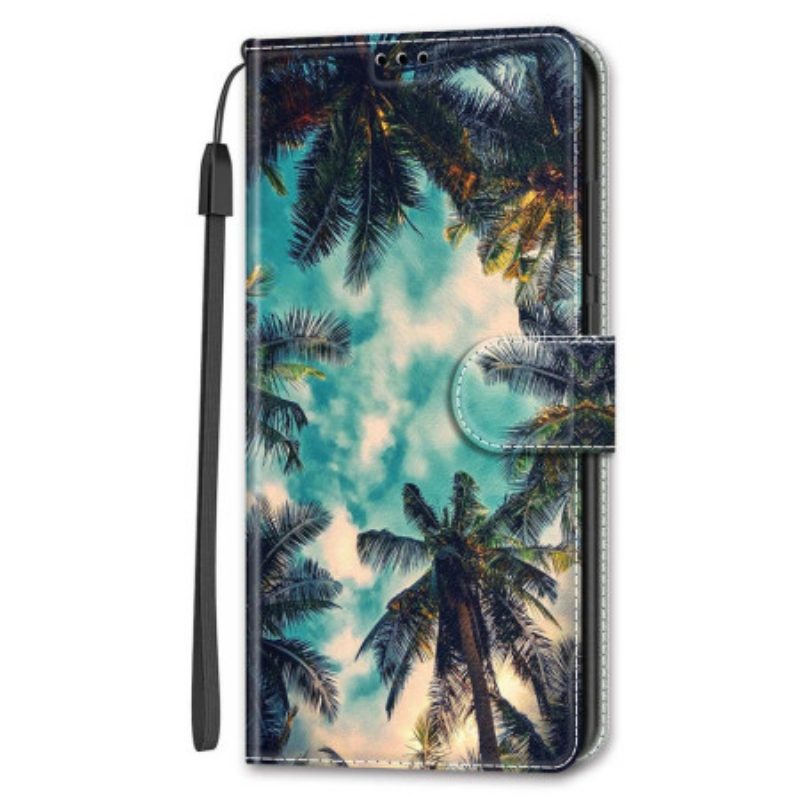 Leren Hoesje Voor Samsung Galaxy S24 Plus 5g Riempalmen