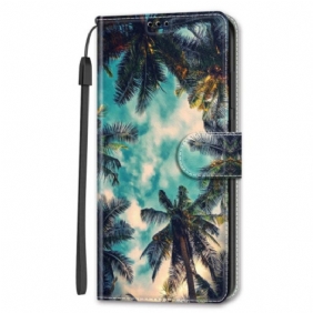 Leren Hoesje Voor Samsung Galaxy S24 Plus 5g Riempalmen