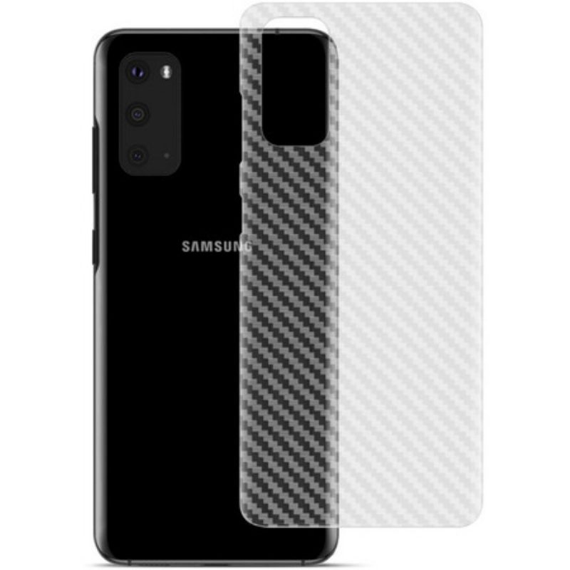 Achterfolie Voor Samsung Galaxy S20 Style Carbon Imak