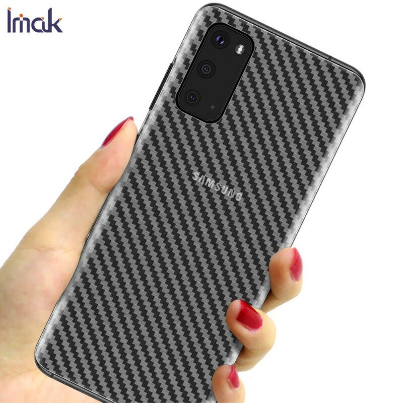 Achterfolie Voor Samsung Galaxy S20 Style Carbon Imak