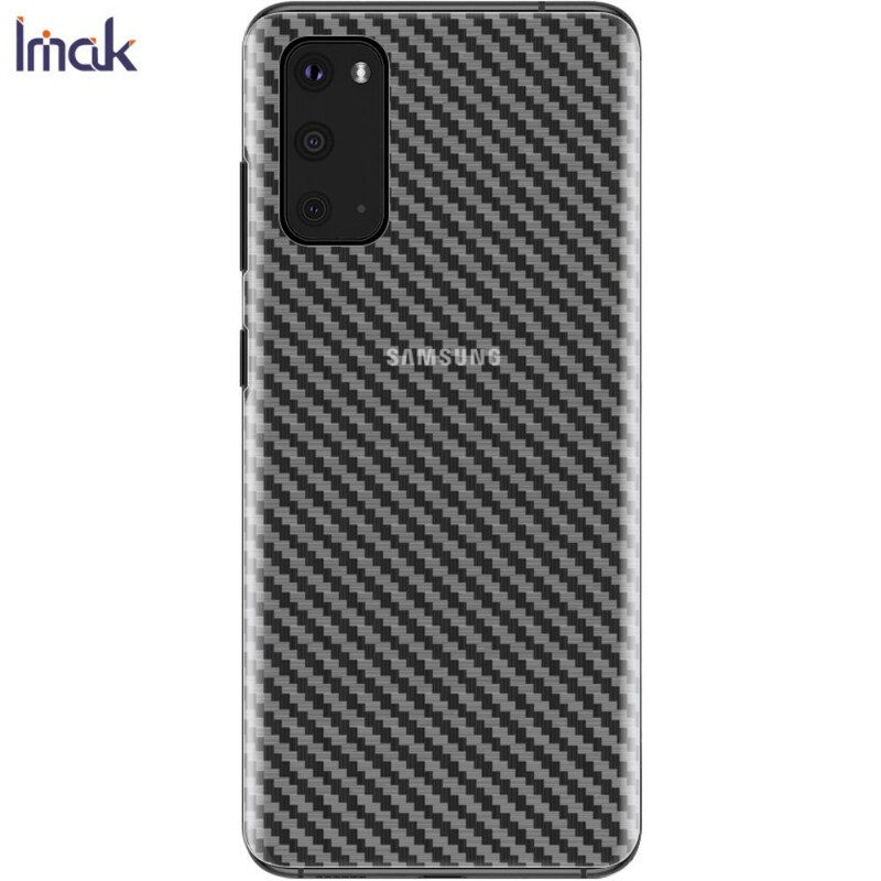 Achterfolie Voor Samsung Galaxy S20 Style Carbon Imak