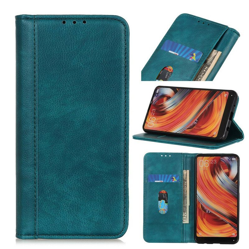 Bescherming Hoesje voor Samsung Galaxy S20 Folio-hoesje Elegantie Split Litchi Leer