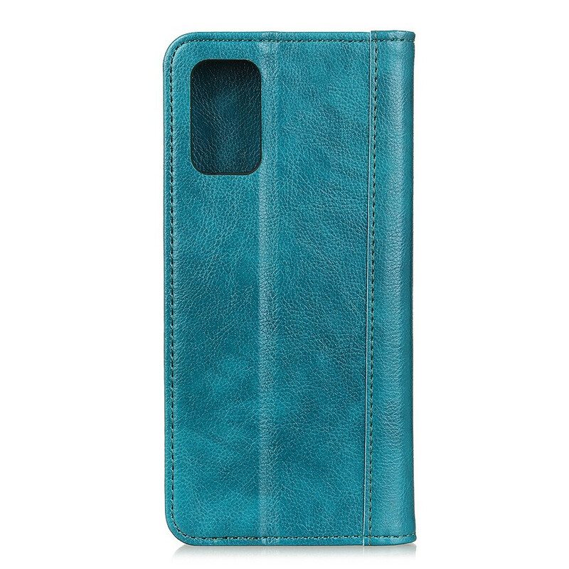 Bescherming Hoesje voor Samsung Galaxy S20 Folio-hoesje Elegantie Split Litchi Leer