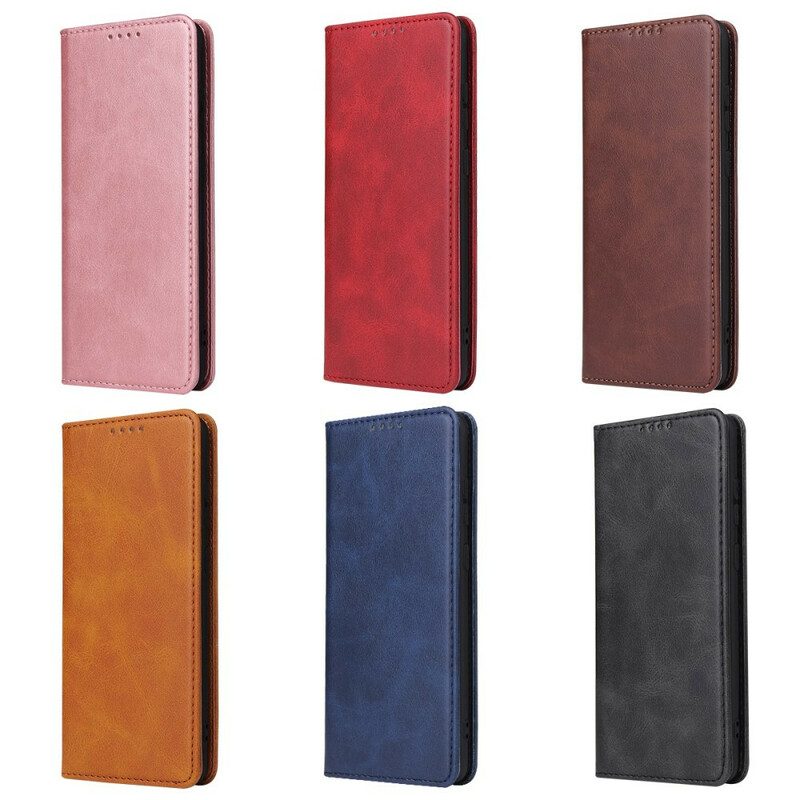 Bescherming Hoesje voor Samsung Galaxy S20 Folio-hoesje Ledereffect Business Style Plus