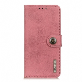 Flip Case voor Samsung Galaxy S20 Imitatieleer Khazneh