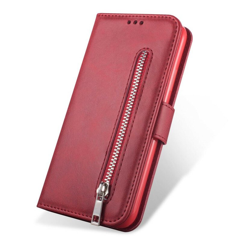 Flip Case voor Samsung Galaxy S20 Portemonnee Met Leereffect