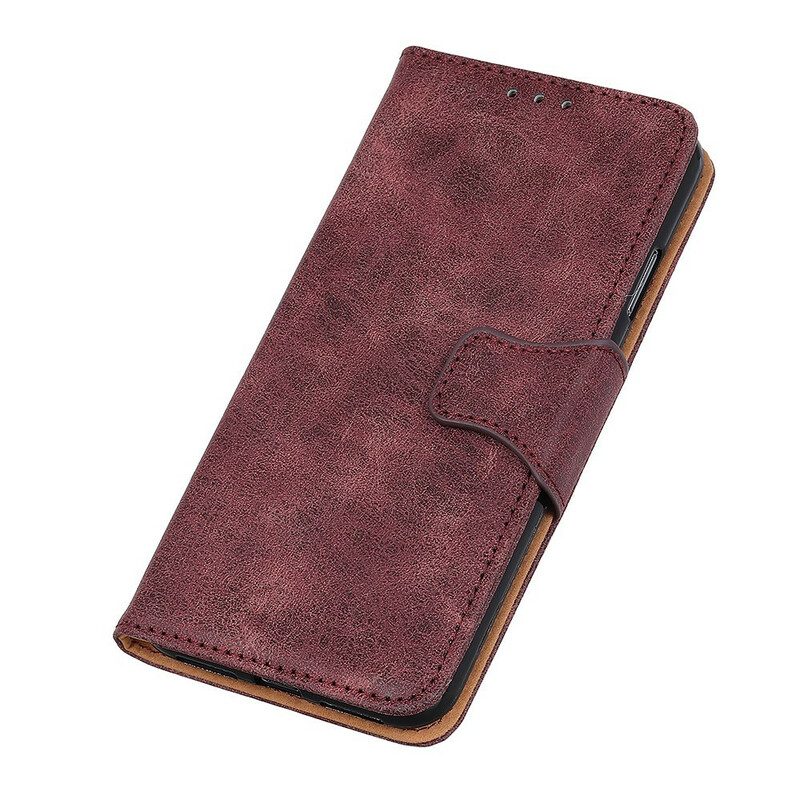 Folio-hoesje voor Samsung Galaxy S20 Flip Case Vintage Magnetische Klep