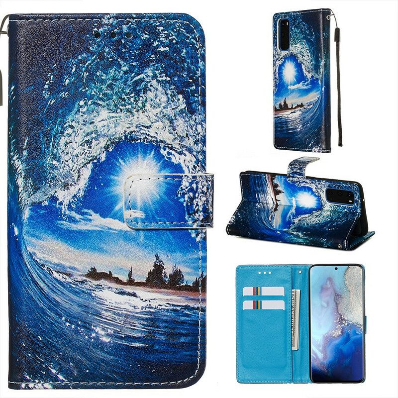 Folio-hoesje voor Samsung Galaxy S20 Houdt Van De Golf