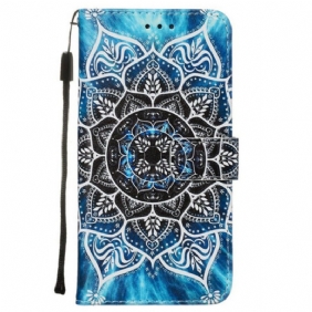 Folio-hoesje voor Samsung Galaxy S20 Mandala In De Lucht