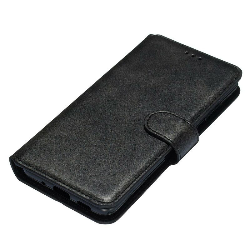 Folio-hoesje voor Samsung Galaxy S20 Mat Leereffect