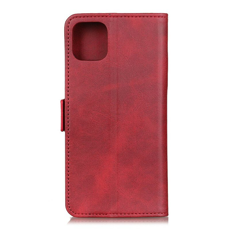 Folio-hoesje voor Samsung Galaxy S20 Stijlvol Leer