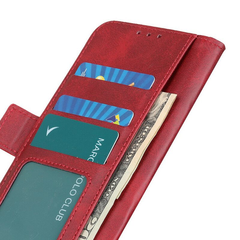 Folio-hoesje voor Samsung Galaxy S20 Stijlvol Leer