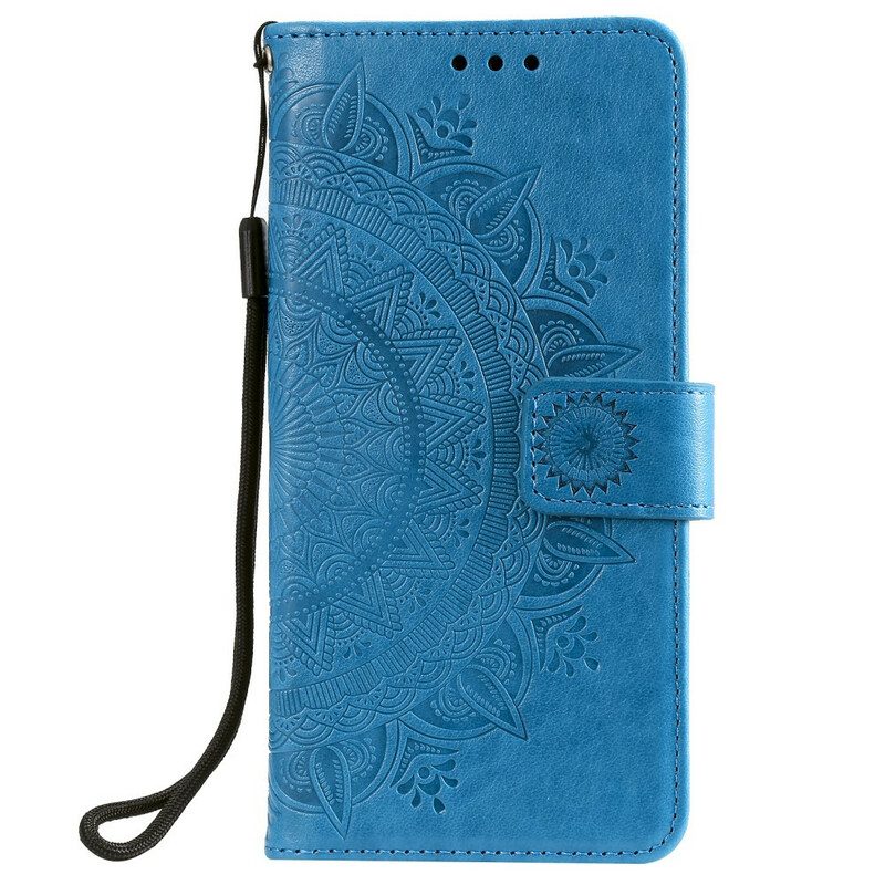 Folio-hoesje voor Samsung Galaxy S20 Zon Mandala