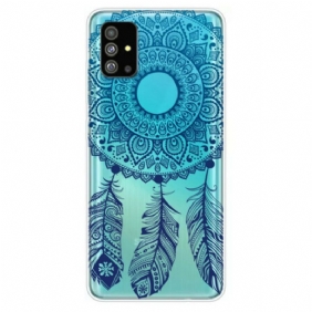 Hoesje voor Samsung Galaxy S20 Enkelbloemige Mandala