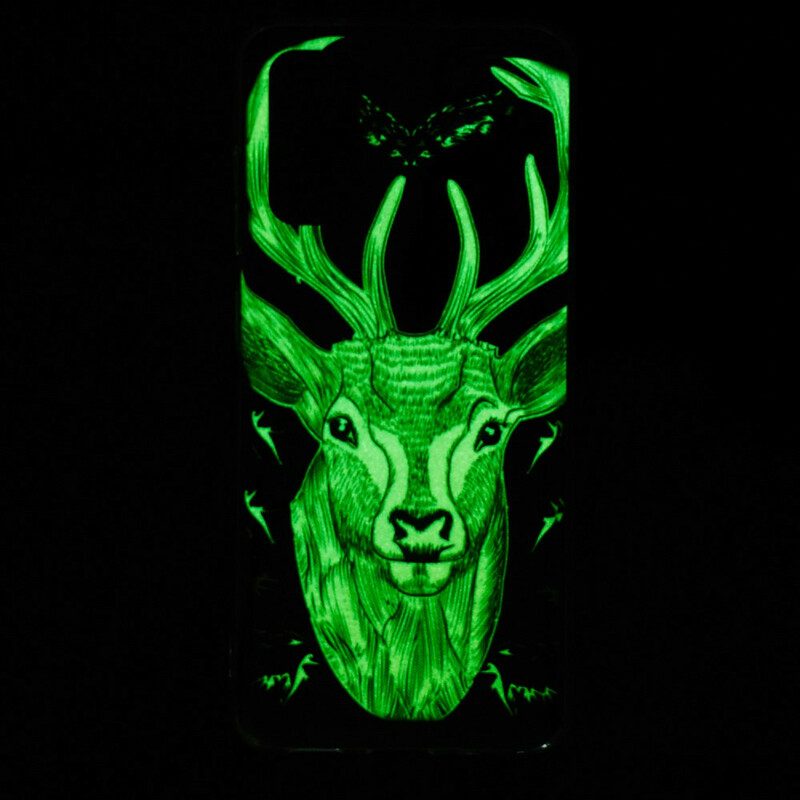 Hoesje voor Samsung Galaxy S20 Fluorescerende Majestueuze Herten