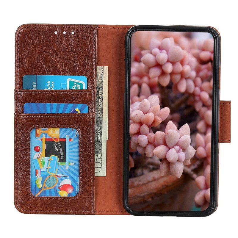 Leren Hoesje voor Samsung Galaxy S20 Splitnappaleer