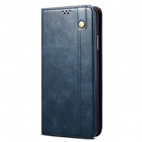 Folio-hoesje Xiaomi 14 Ultra Gewaxt Imitatieleer