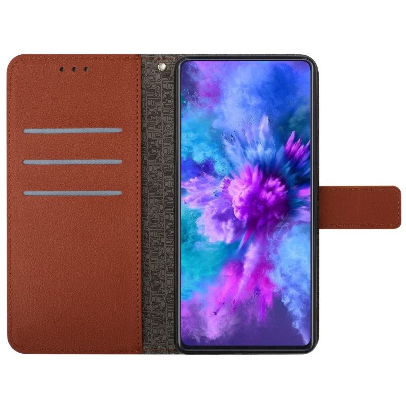 Folio-hoesje Xiaomi 14 Ultra Telefoonhoesje Bandpatroon