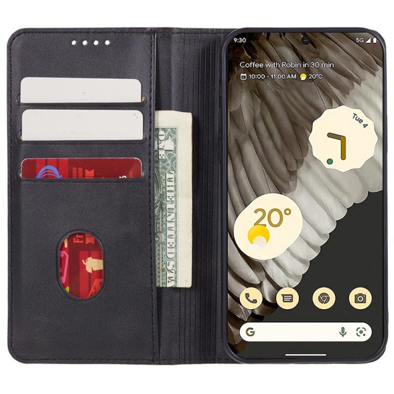 Folio-hoesje Voor Google Pixel 8 Vintage-stijl