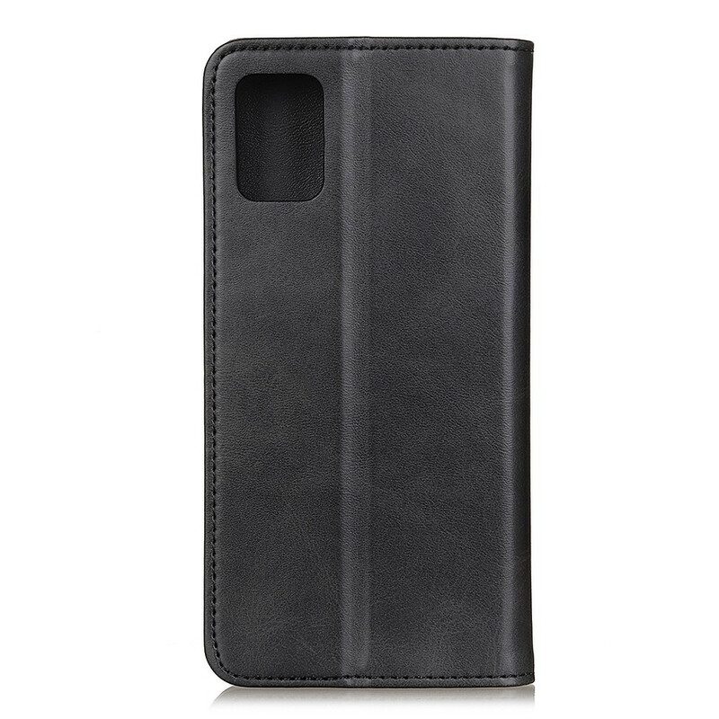 Bescherming Hoesje voor Samsung Galaxy A02s Folio-hoesje Elegantie Splitleer