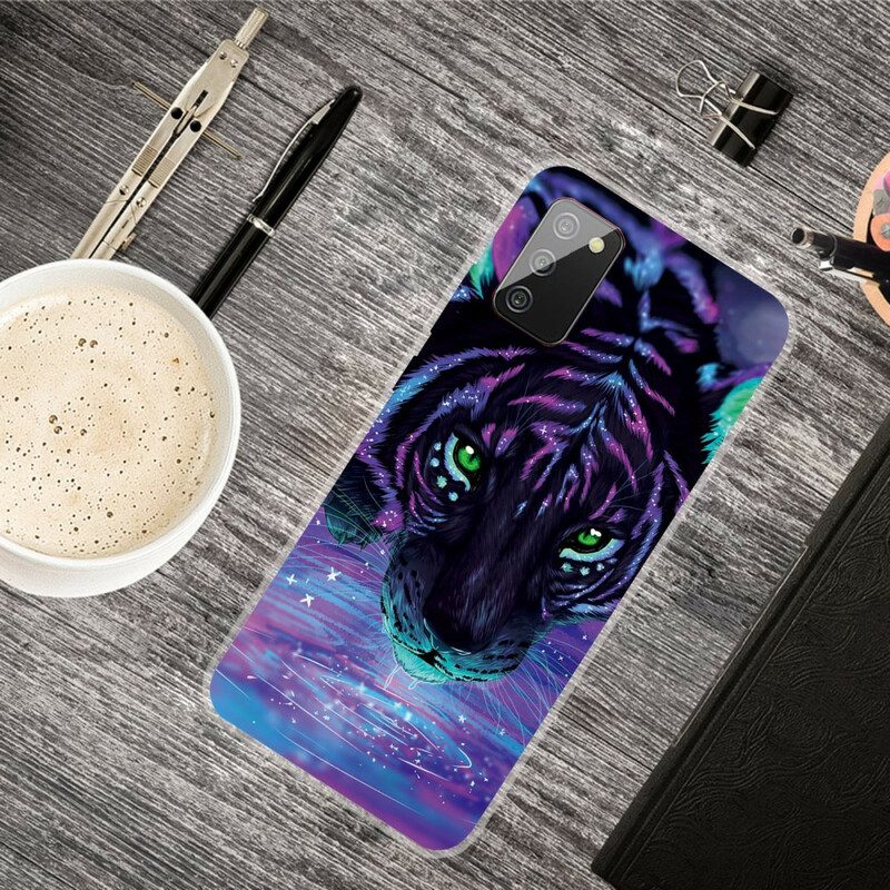 Hoesje voor Samsung Galaxy A02s Fantastische Katachtige