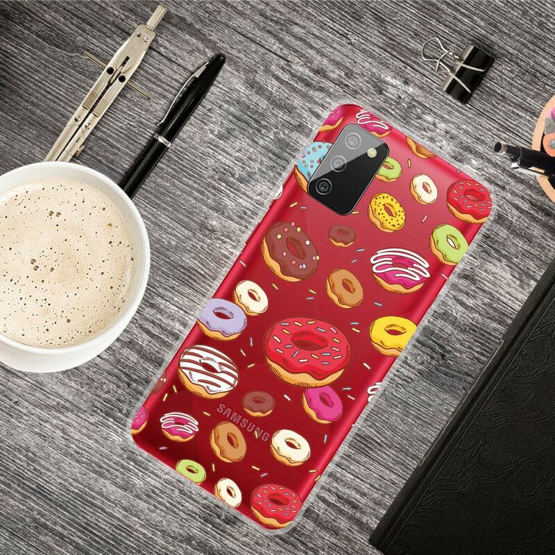 Hoesje voor Samsung Galaxy A02s Hou Van Donuts