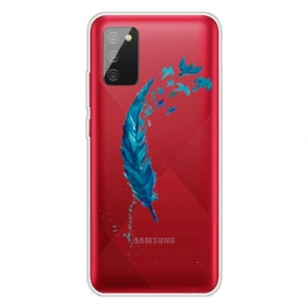 Hoesje voor Samsung Galaxy A02s Prachtige Veer