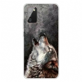 Hoesje voor Samsung Galaxy A02s Sublieme Wolf