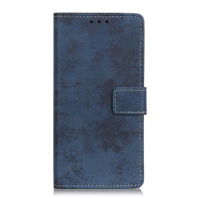 Leren Hoesje voor Samsung Galaxy A02s Vintage Kunstleer