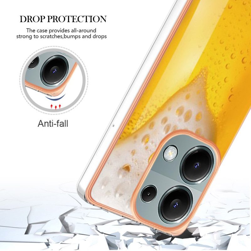 Case Hoesje Xiaomi Redmi Note 13 Pro 4g Telefoonhoesje Bier