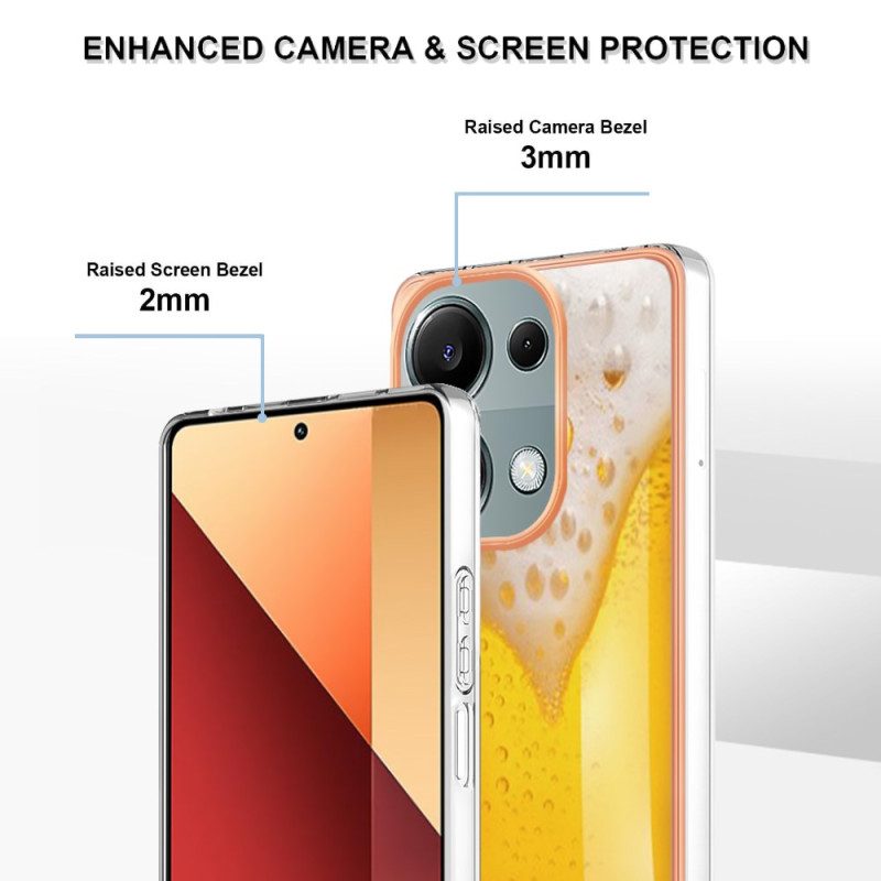 Case Hoesje Xiaomi Redmi Note 13 Pro 4g Telefoonhoesje Bier