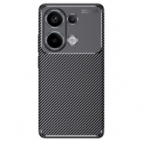 Case Hoesje Xiaomi Redmi Note 13 Pro 4g Telefoonhoesje Flexibele Koolstofvezel