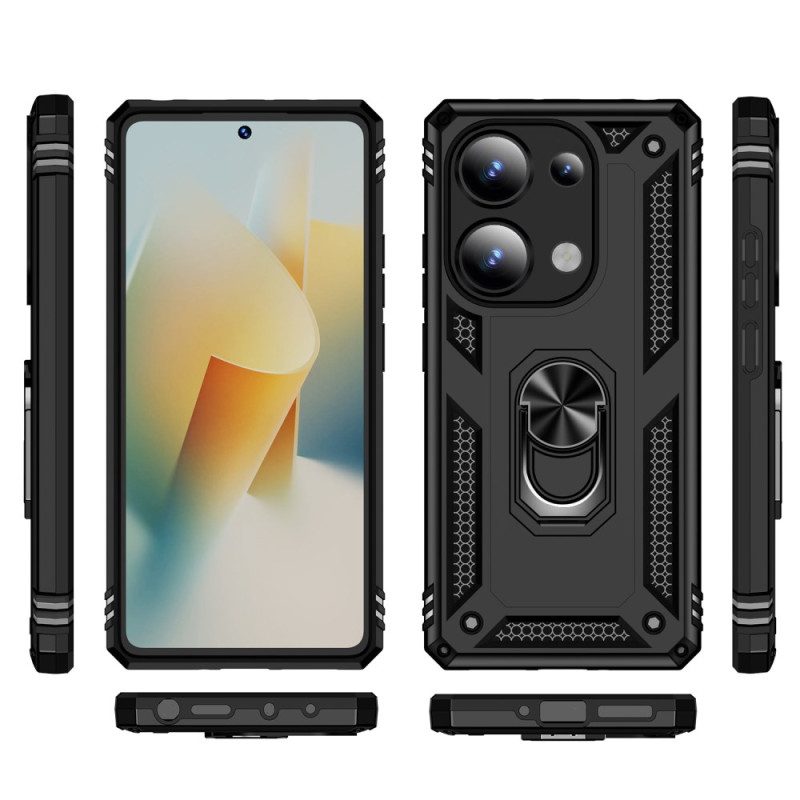 Cover Hoesje Xiaomi Redmi Note 13 Pro 4g Telefoonhoesje Dubbele Beschermingsringsteun