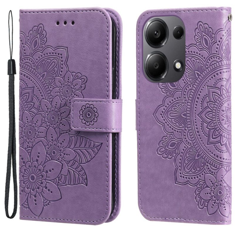 Flip Case Leren Xiaomi Redmi Note 13 Pro 4g Mandala-print