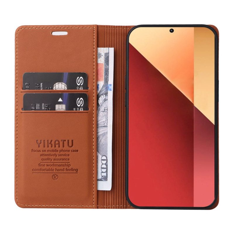 Folio-hoesje Xiaomi Redmi Note 13 Pro 4g Magnetische Yikatu