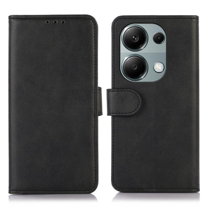 Folio-hoesje Xiaomi Redmi Note 13 Pro 4g Telefoonhoesje Leerstijl