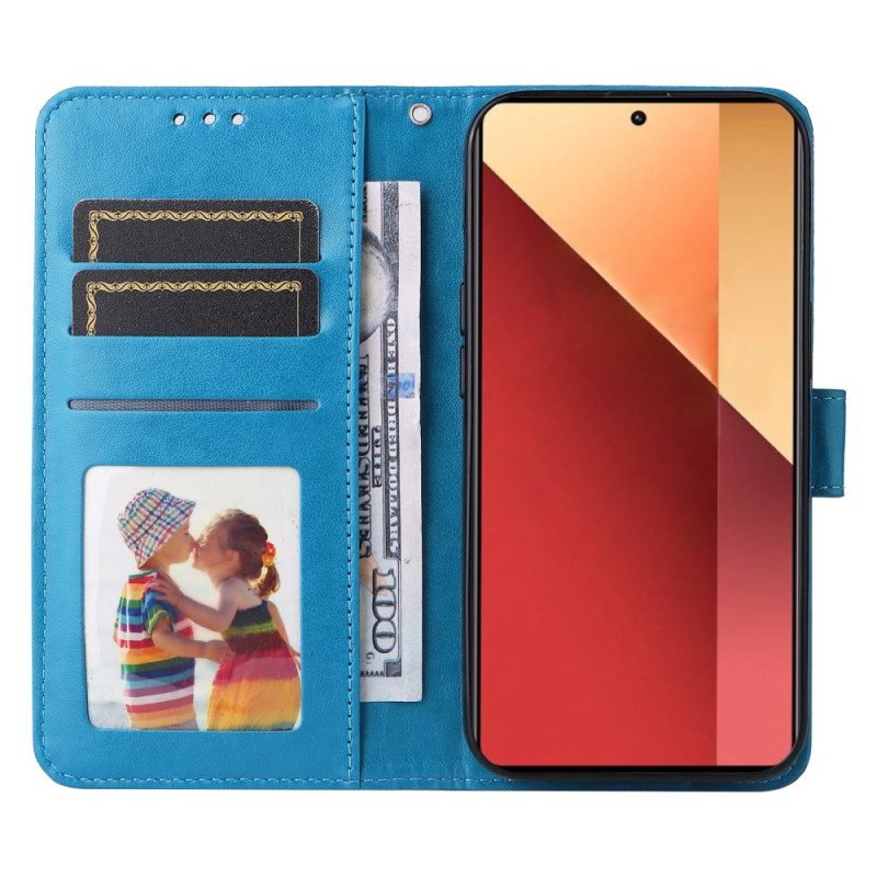 Folio-hoesje Xiaomi Redmi Note 13 Pro 4g Telefoonhoesje Mandala Met Bandje