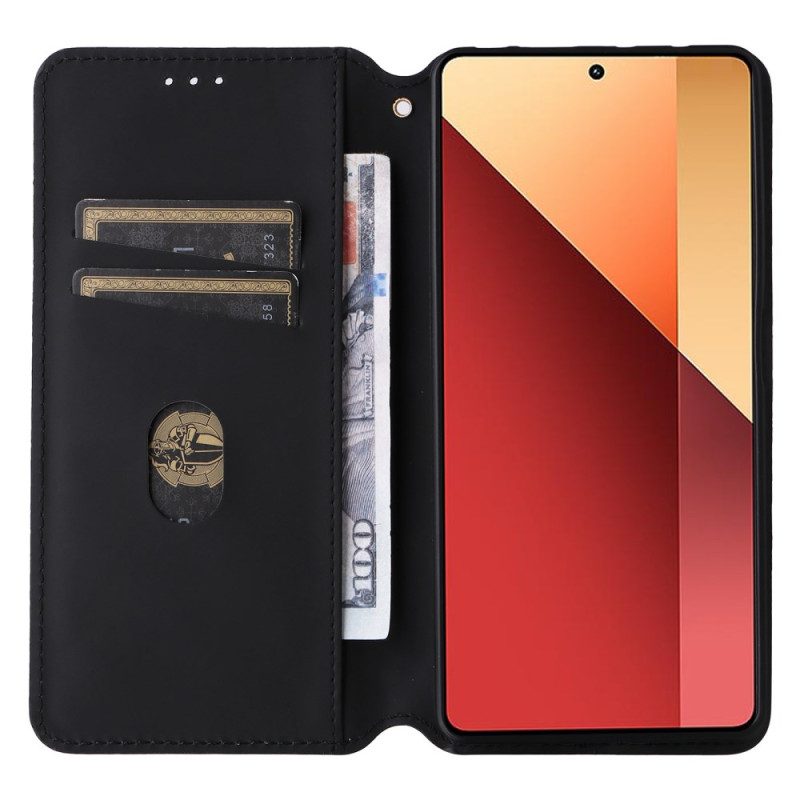 Folio-hoesje Xiaomi Redmi Note 13 Pro 4g Telefoonhoesje Ruitpatroon