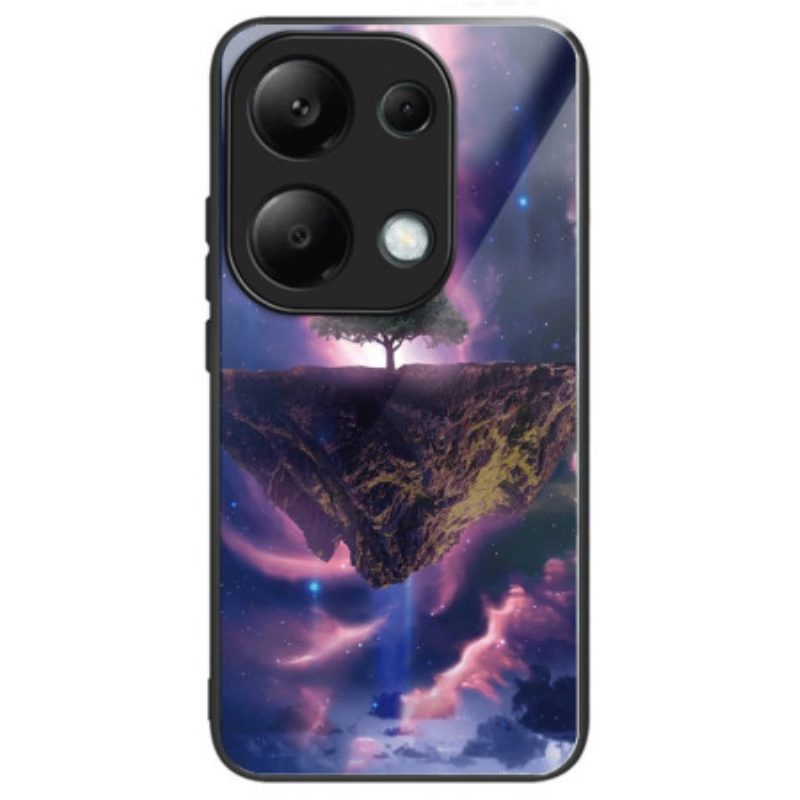 Hoesje Xiaomi Redmi Note 13 Pro 4g Aurora Nacht Gehard Glas