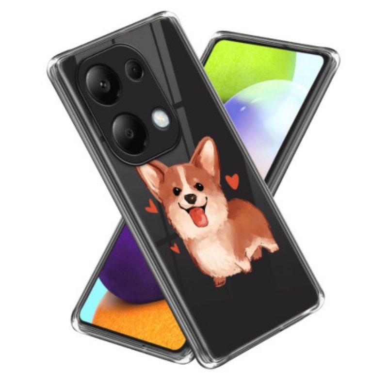 Hoesje Xiaomi Redmi Note 13 Pro 4g Hond Bescherming Hoesje