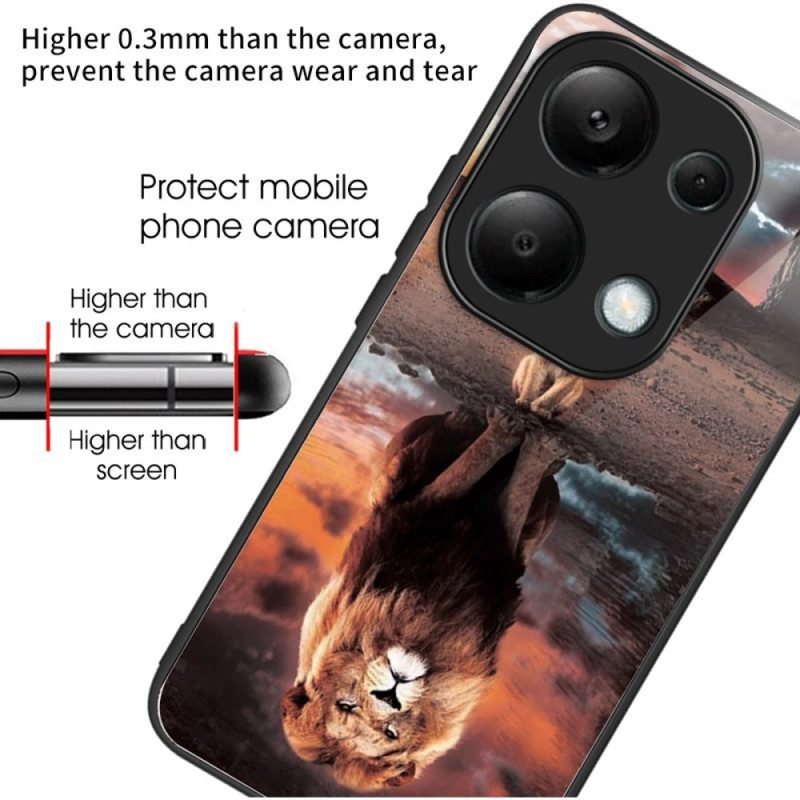 Hoesje Xiaomi Redmi Note 13 Pro 4g Lionceau Dream Gehard Glas Bescherming Hoesje