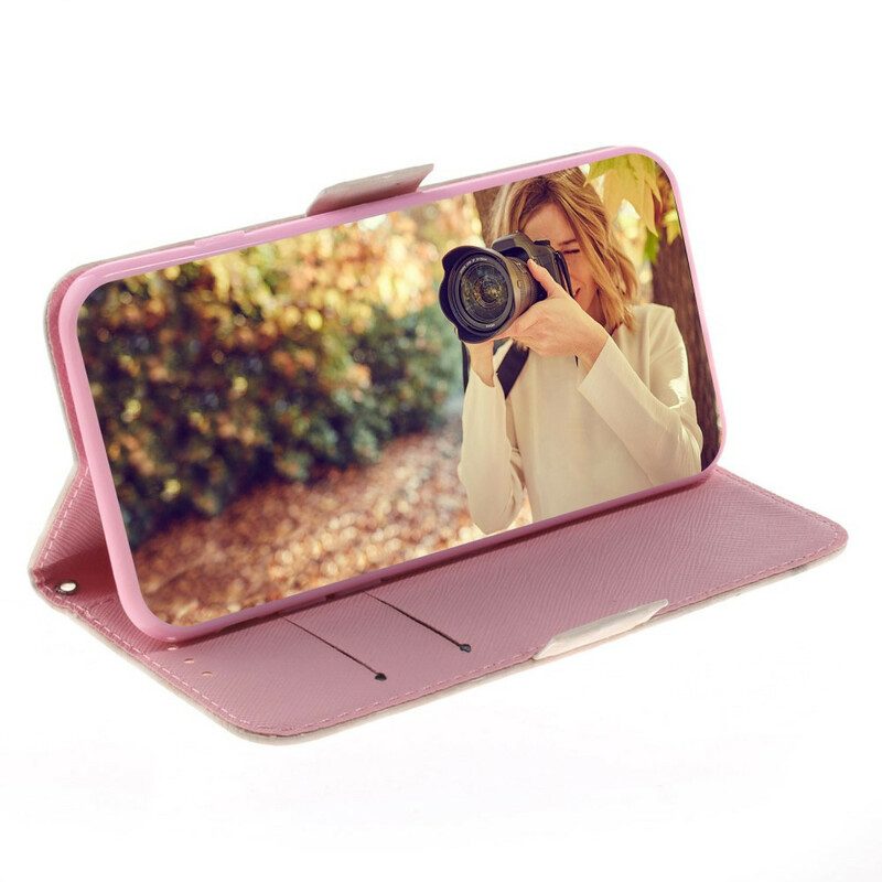 Folio-hoesje voor Sony Xperia L4 Met Ketting String Hamsters