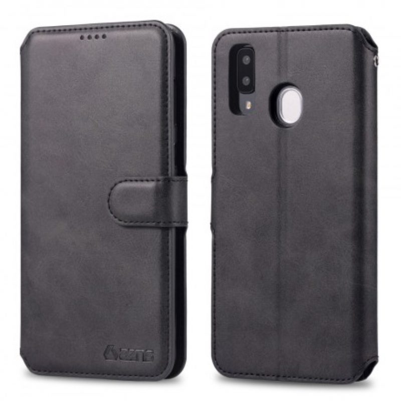 Flip Case voor Samsung Galaxy A40 Azns Retro