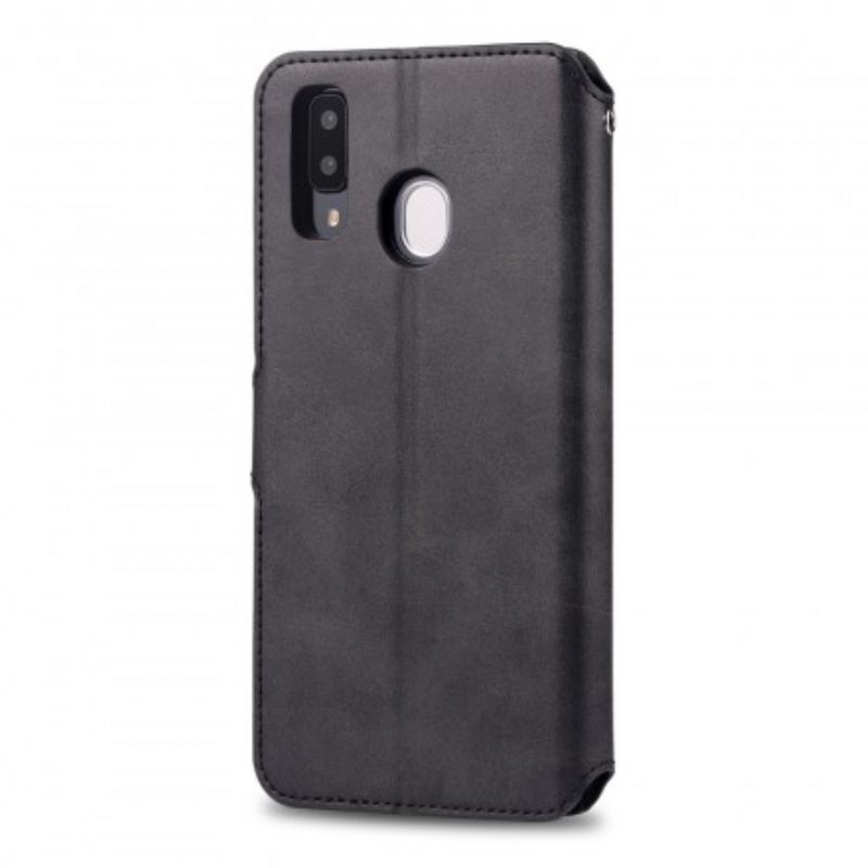 Flip Case voor Samsung Galaxy A40 Azns Retro