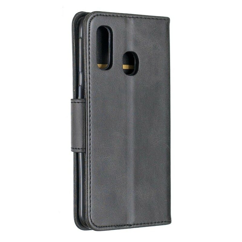 Folio-hoesje voor Samsung Galaxy A40 Flip Case Gladde Flap Schuin