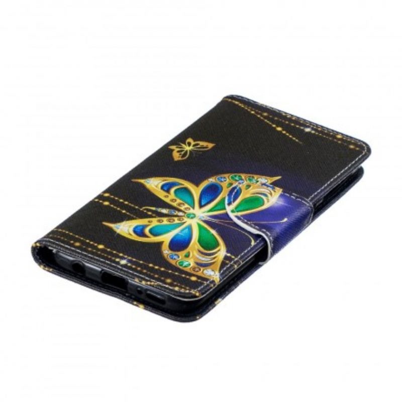 Folio-hoesje voor Samsung Galaxy A40 Magische Vlinder