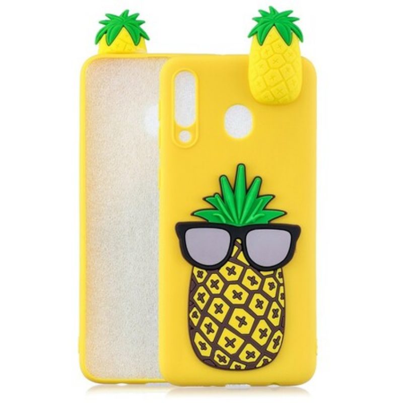 Hoesje voor Samsung Galaxy A40 3d Koele Ananas